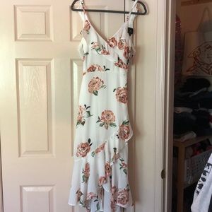 White-ish Cream Colored Maxi Dress, Tags still on